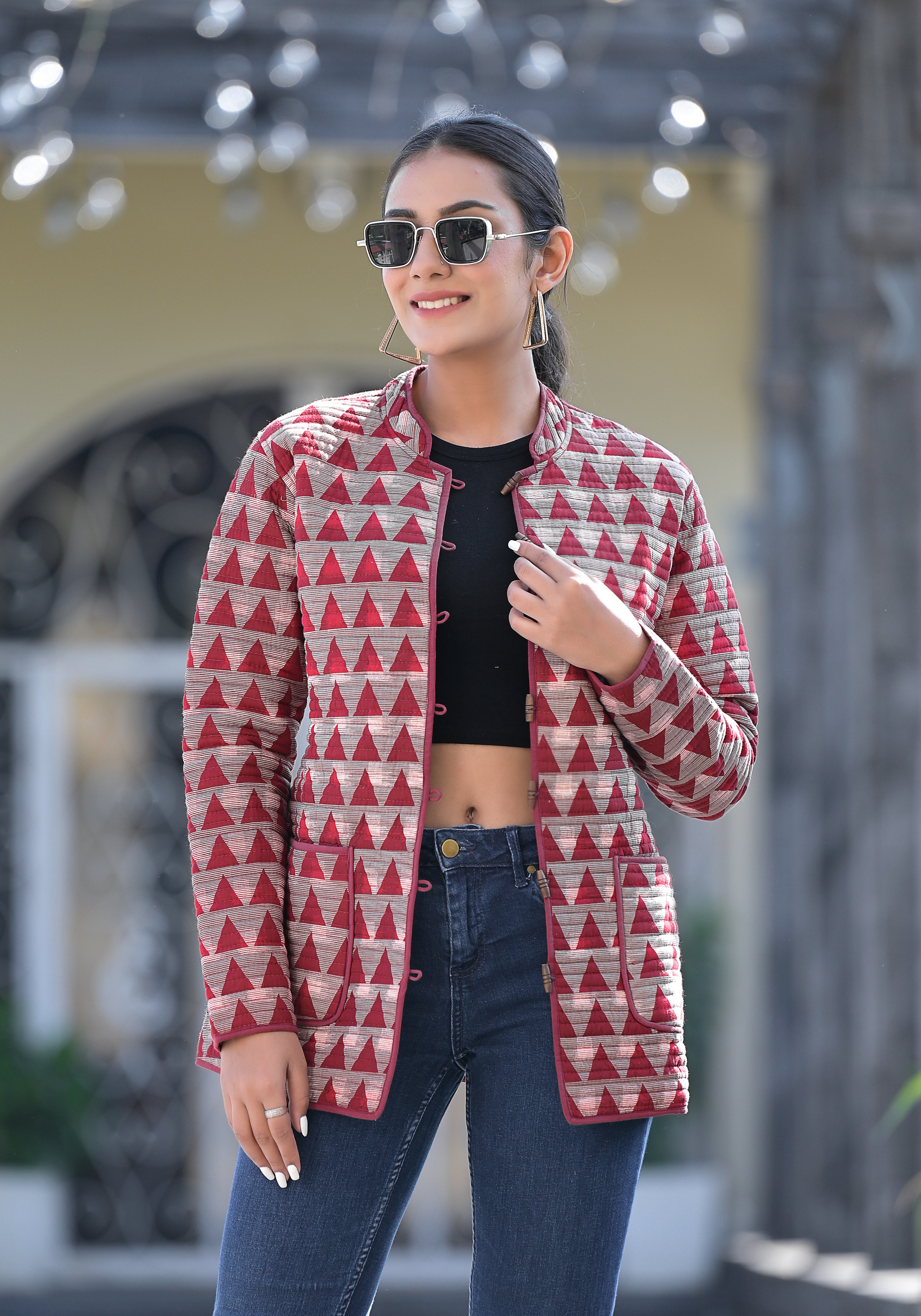 Reversible Triangle Jacket