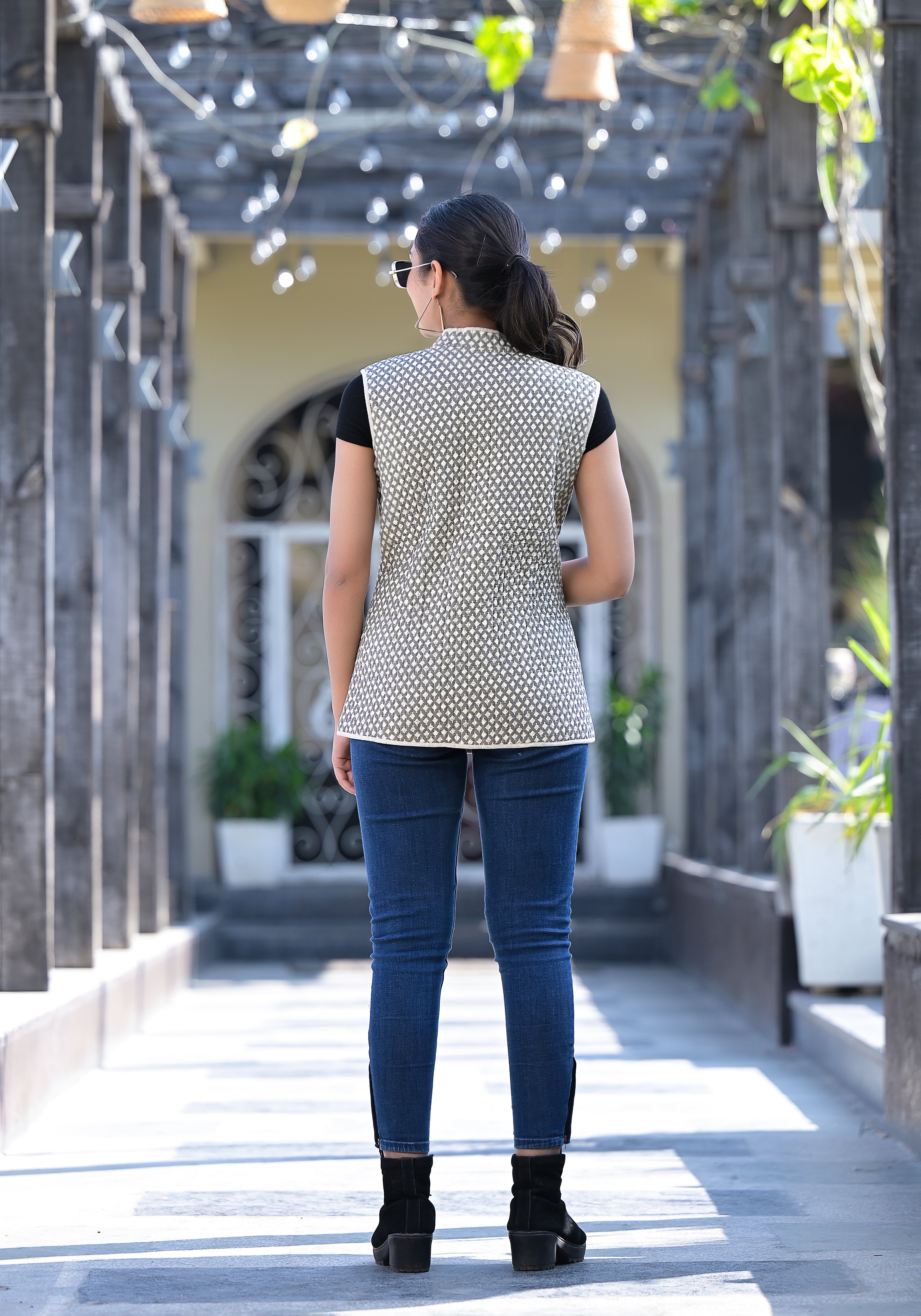 Reversible Ditsy Booti Jacket