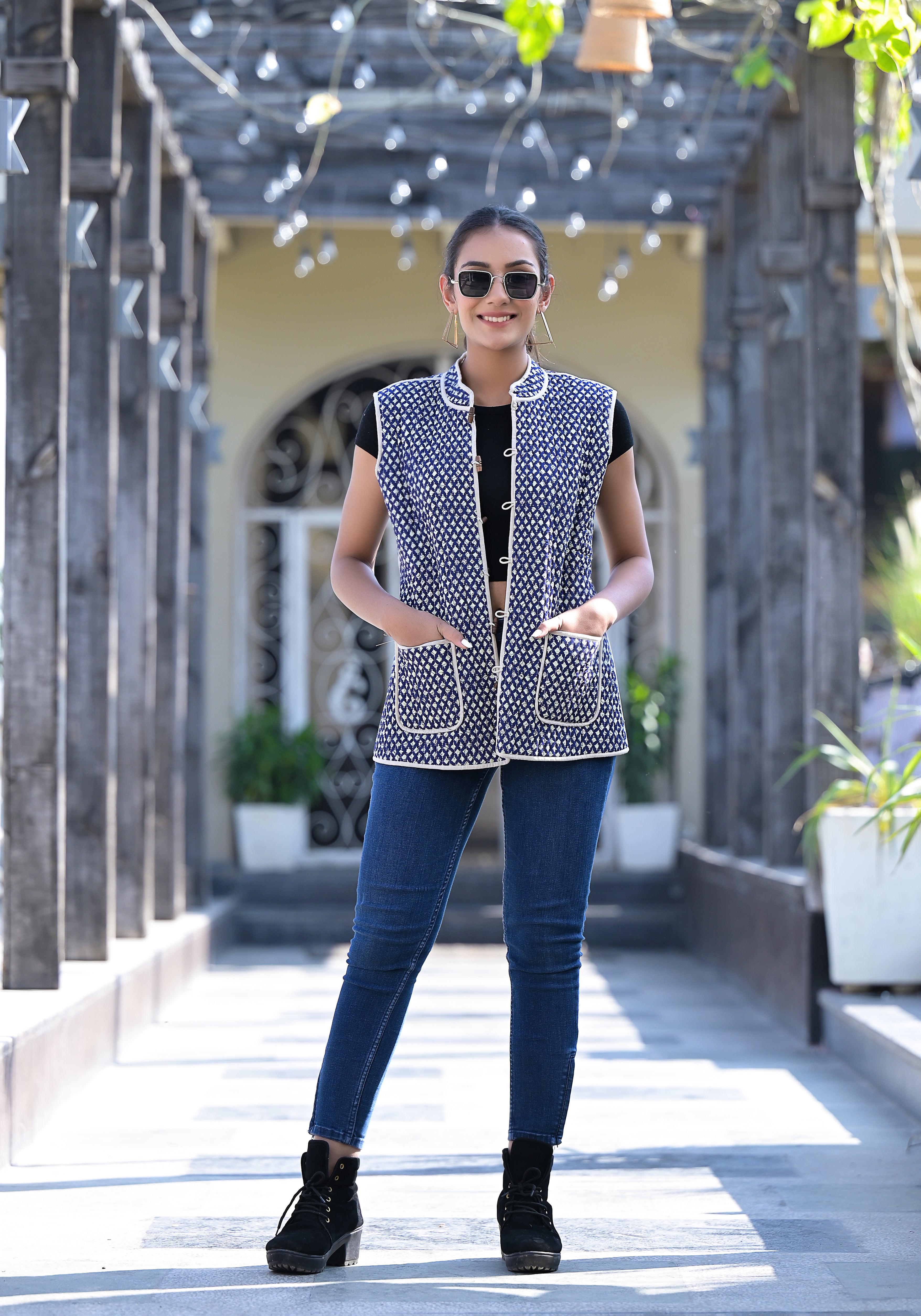 Reversible Ditsy Booti Jacket