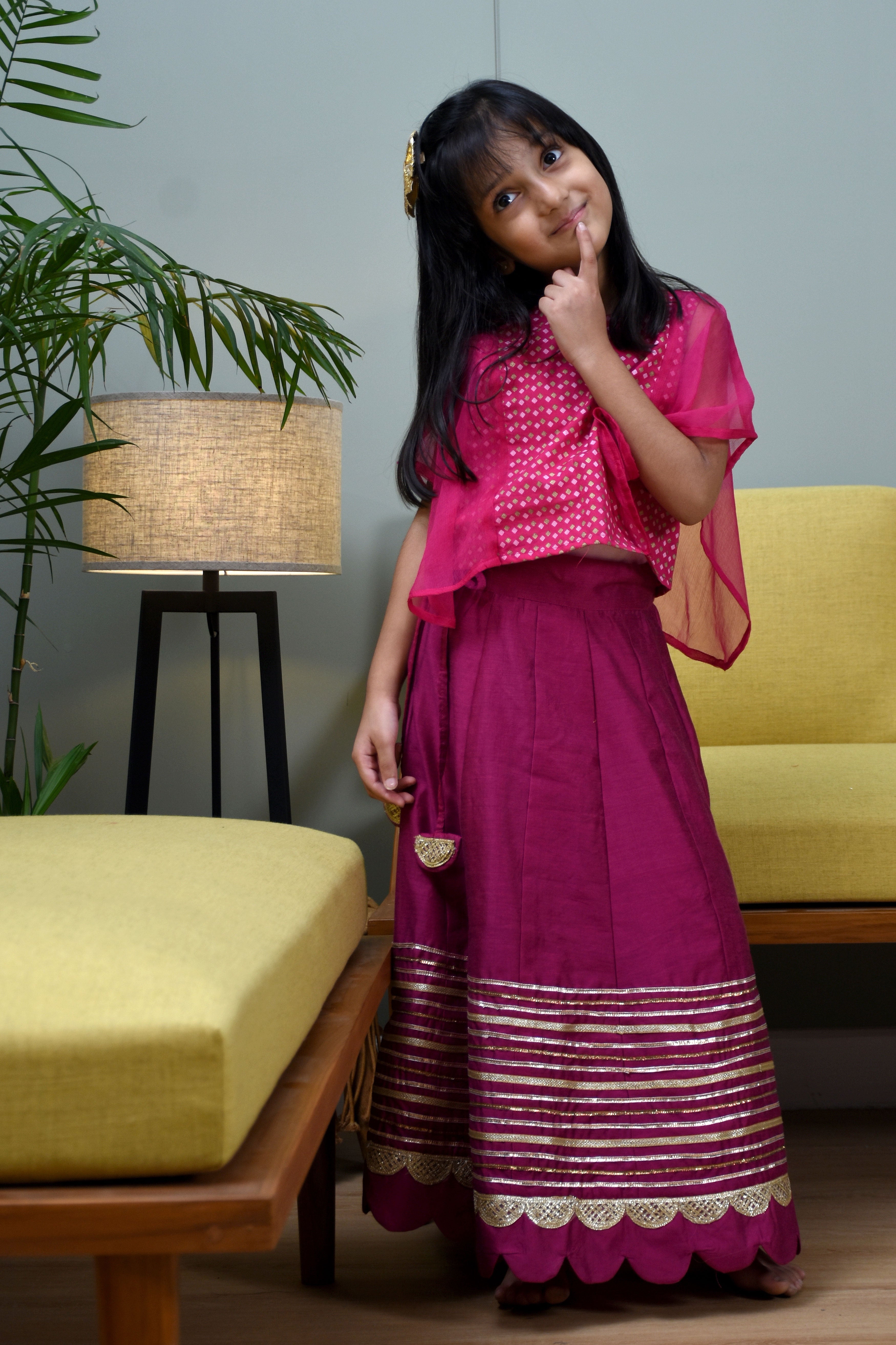 Heliotrope Skirt Set