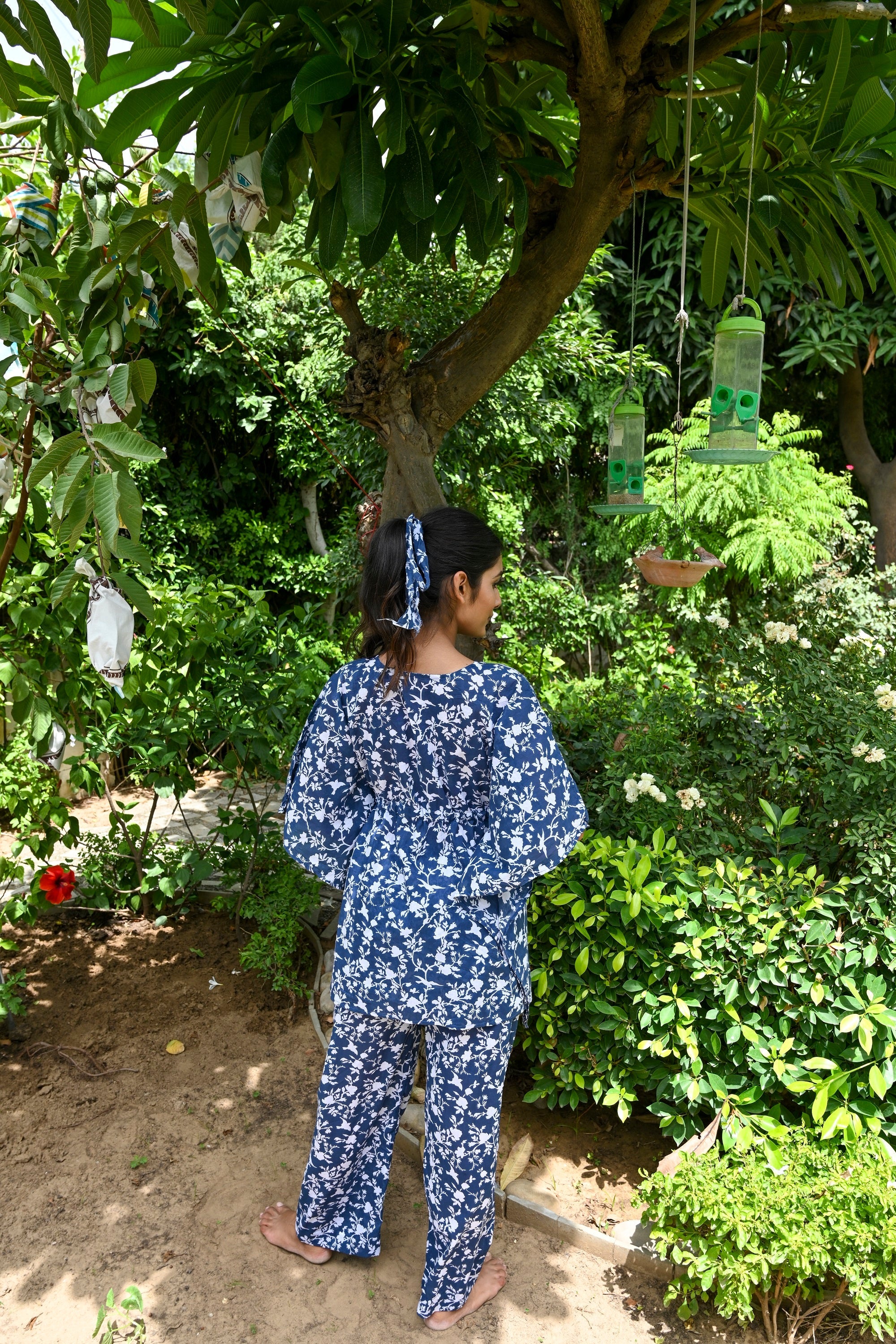 Admiral Blue Kaftan Set