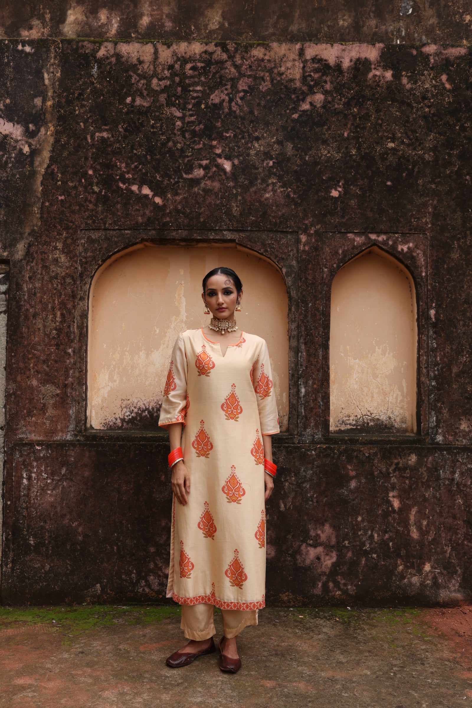 Paisley Buta Kurta Set
