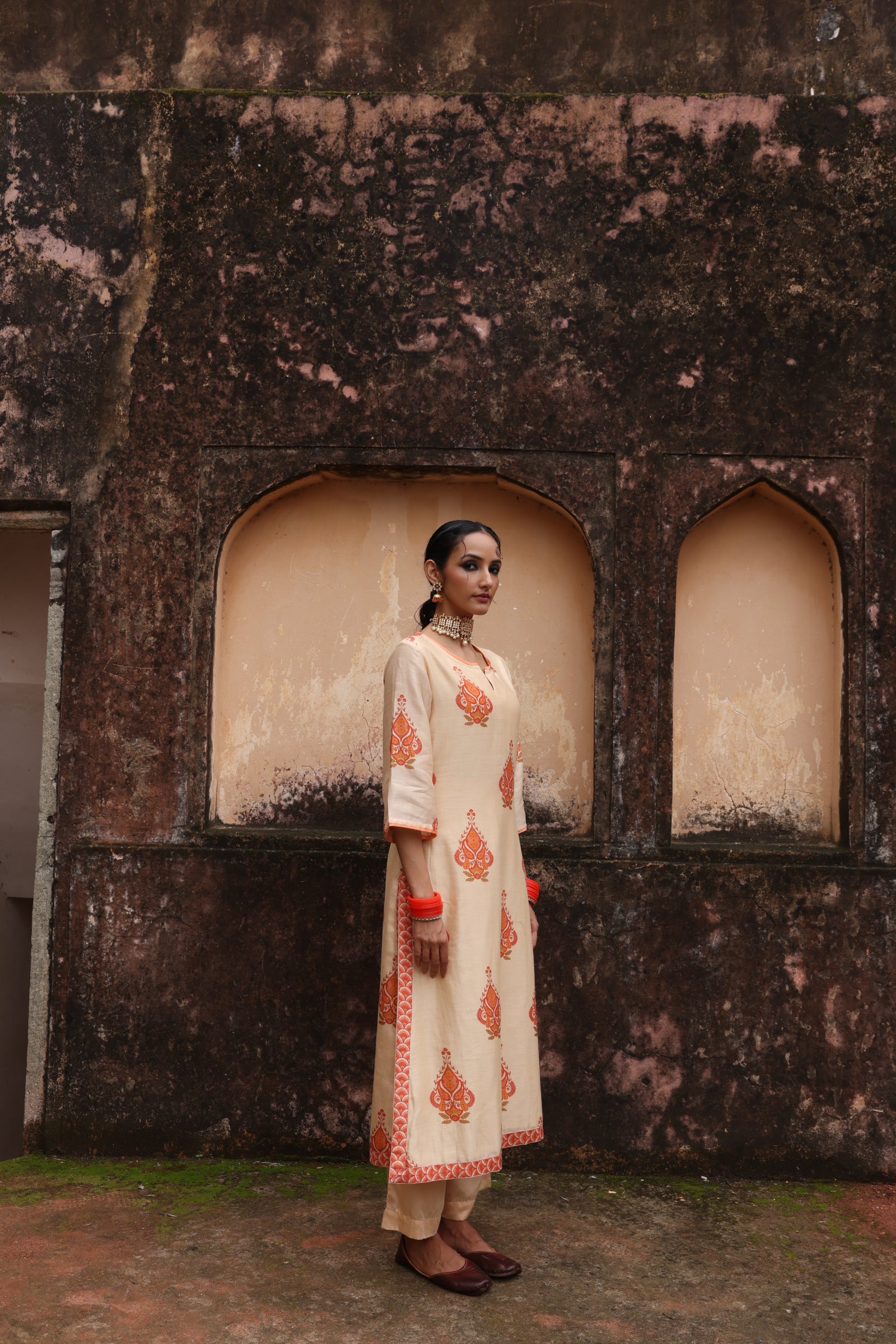 Paisley Buta Kurta Set