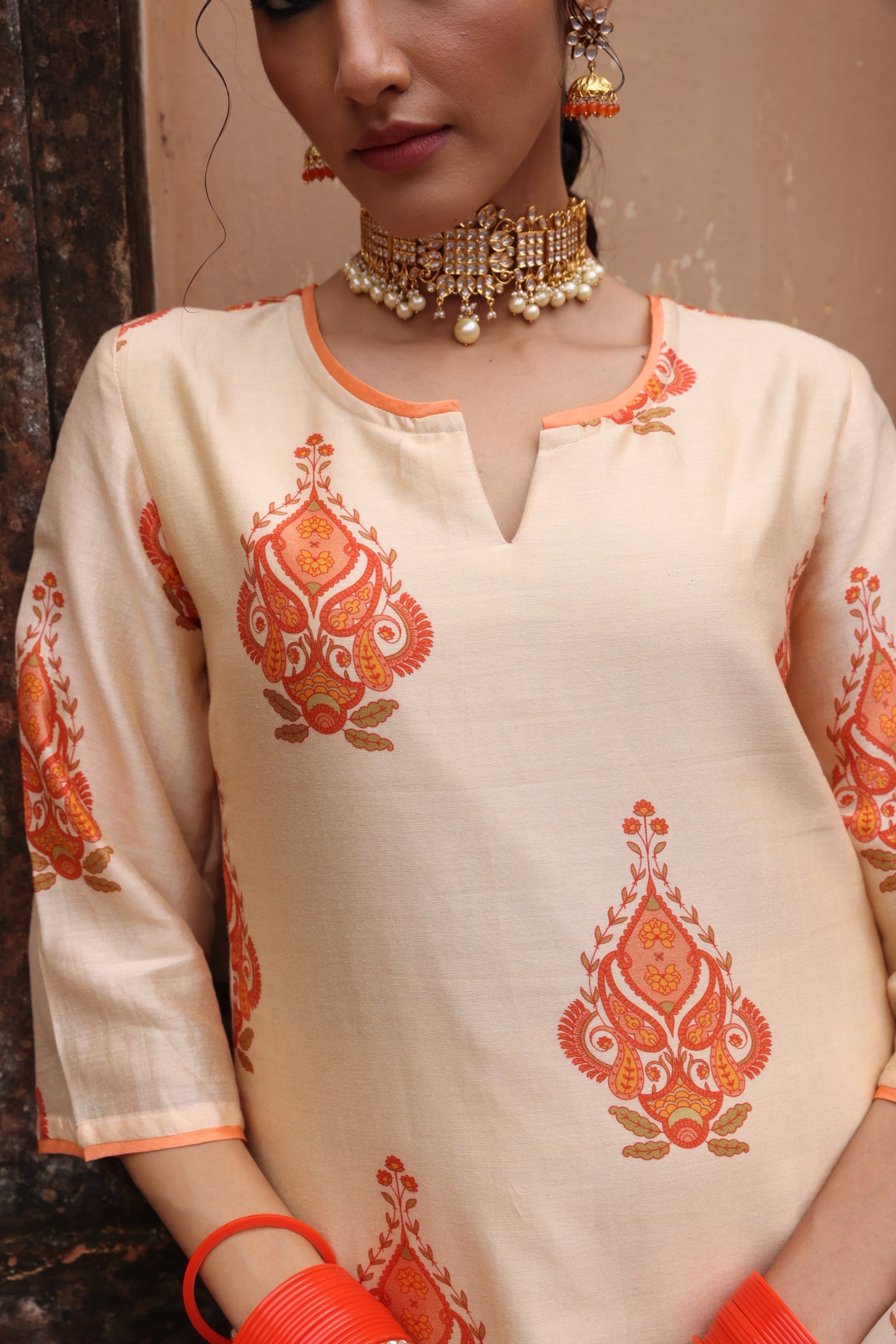 Paisley Buta Kurta Set