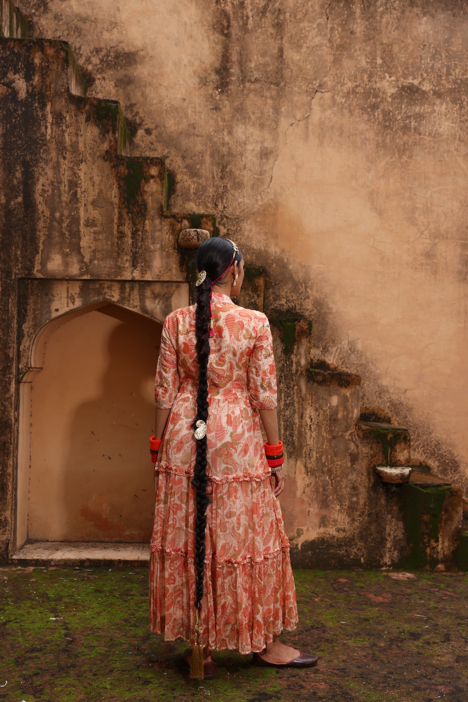 Paisley Tier Dress