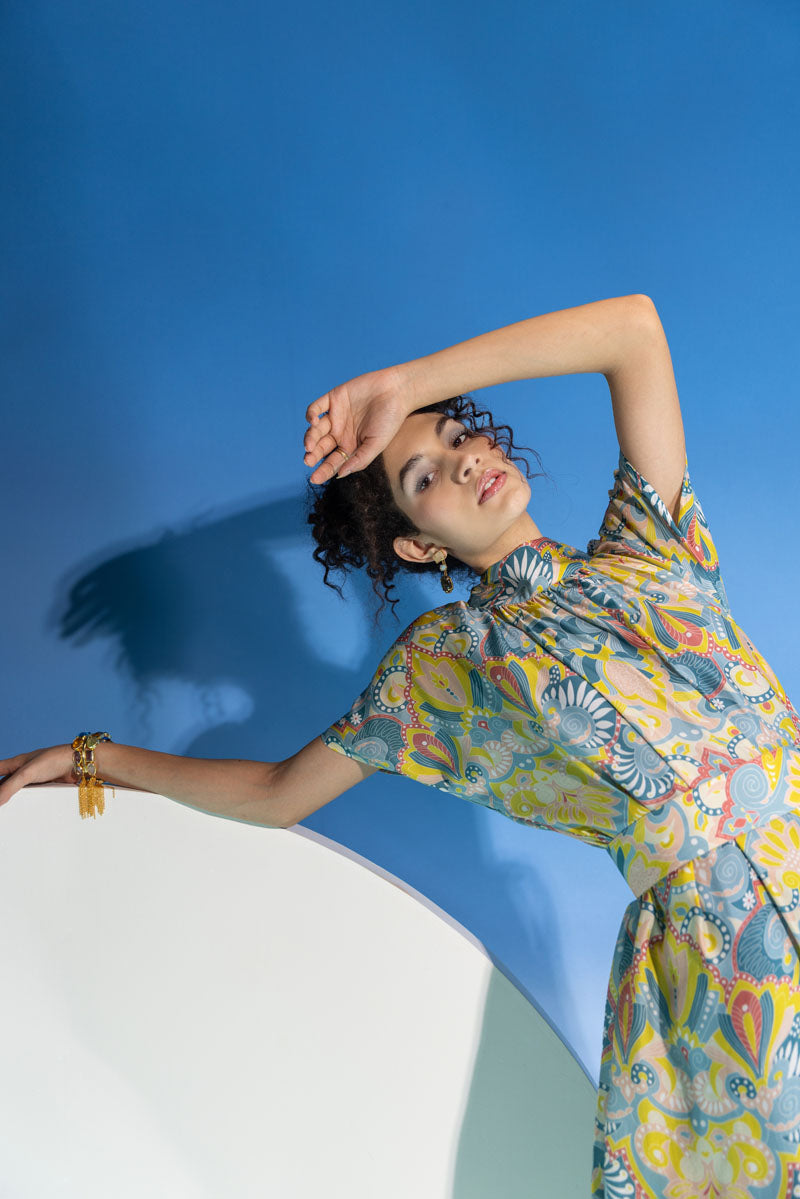 BTS Drape Dress