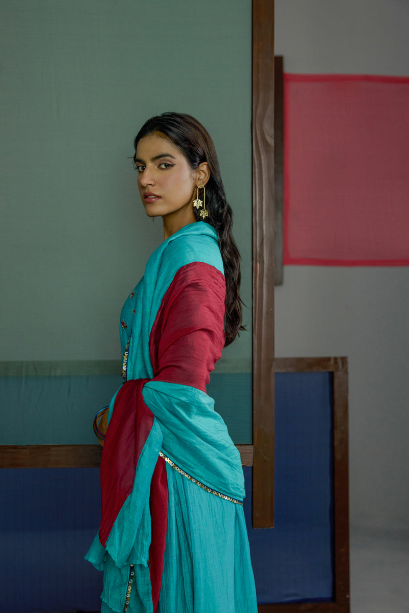 Buti Gather Kurta Set