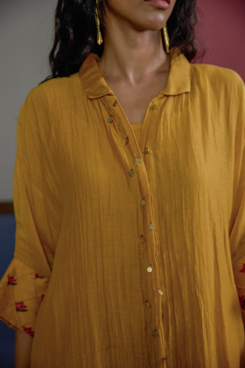 Afsana Pintuck Cuff Coord