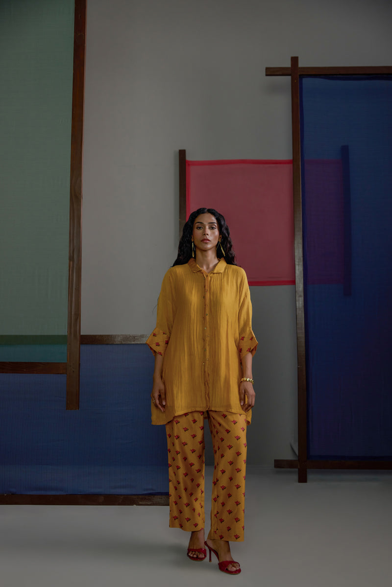 Afsana Pintuck Cuff Coord