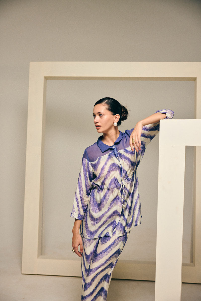 CHEVRON STYLISH SHIRT WITH PANTS